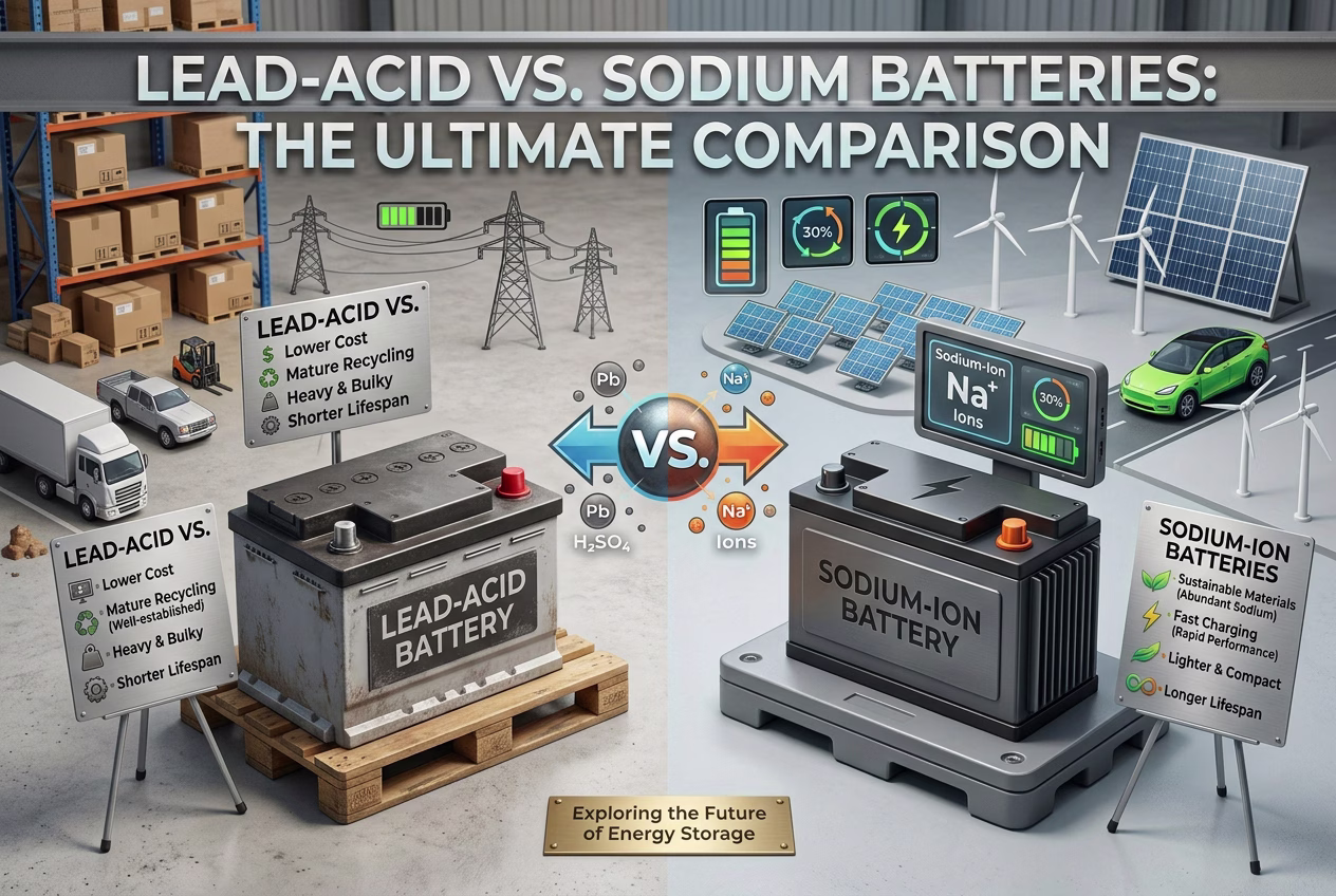 Lead Acid vs Sodium Batteries Saphiion Saphiion Lead Acid vs Sodium Batteries